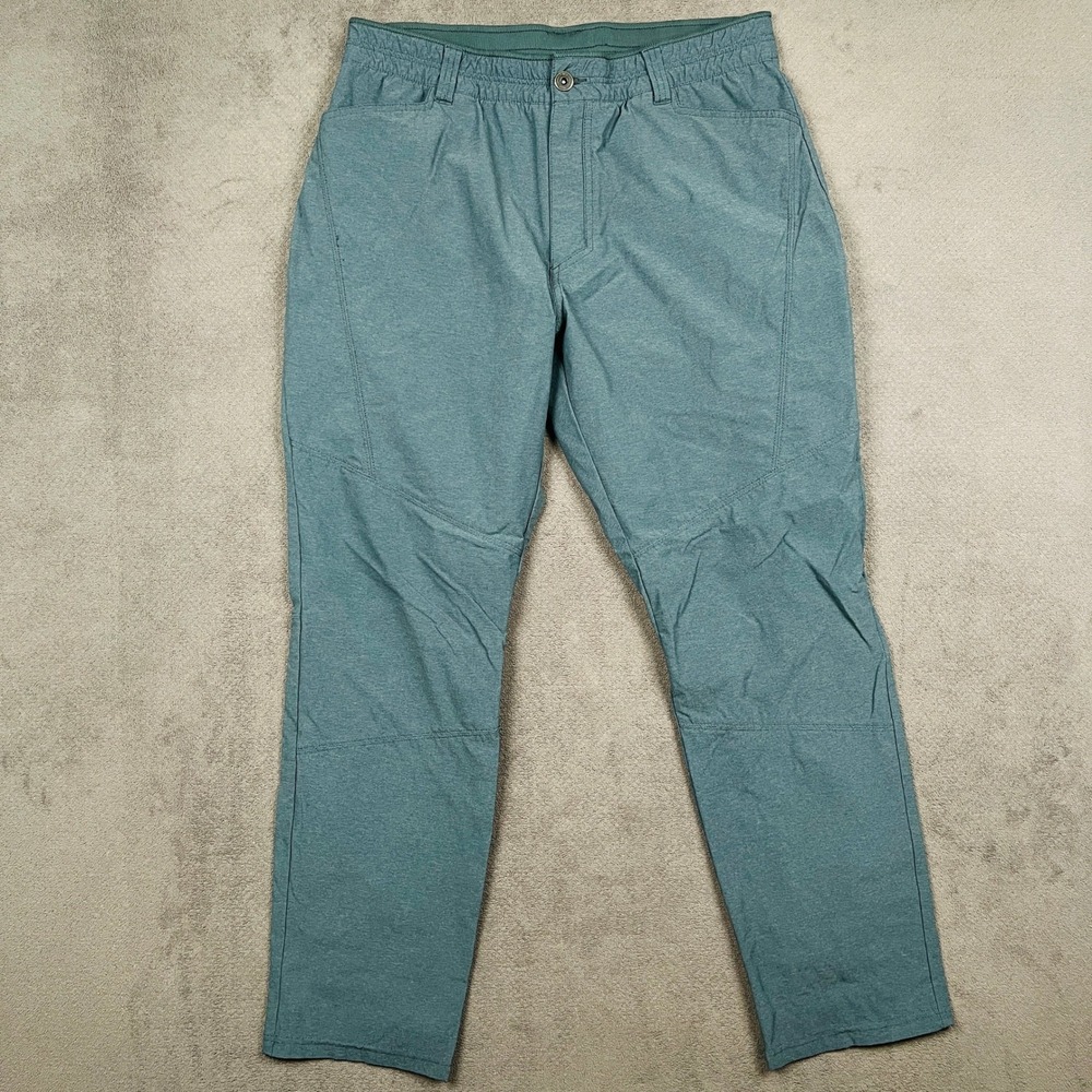 Kuhl Deceptr Pants Mens 38x32 Blue Elastic Waist Stretch Utility Outdoor Hiking
